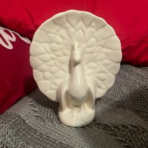 🦚🩵✨1940’s Vintage McCoy “USA" Peacock Wall Pocket Planter